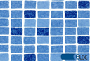 Mosaico Azul